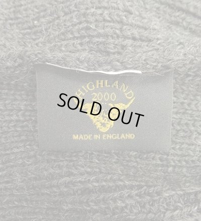 画像2: HIGHLAND 2000 ウール ワッチキャップ チャコール イングランド製 (NEW) 