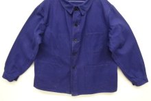 他の写真3: 60'S フレンチワーク ワークジャケット カバーオール インクブルー (VINTAGE)