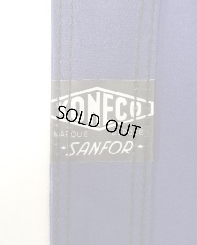 画像2: 60'S KONECO ワークジャケット カバーオール インクブルー (DEADSTOCK)