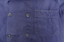 他の写真2: 80'S KLM KLEDING ダブルブレスト ワークジャケット カバーオール インクブルー (VINTAGE)