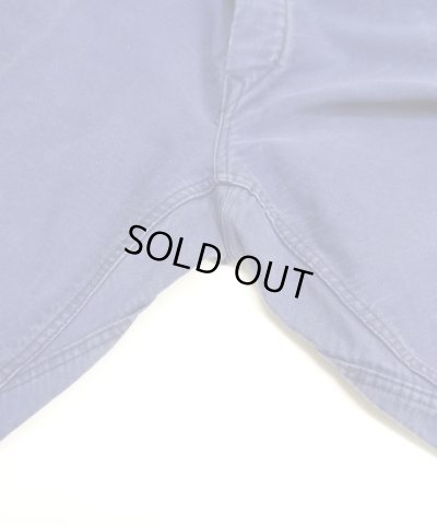 画像4: 50'S KONECO モールスキン フックボタン ワークパンツ インクブルー (VINTAGE)