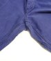 画像4: 50'S KONECO モールスキン フックボタン ワークパンツ インクブルー (VINTAGE) (4)