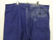 他の写真3: 50'S KONECO モールスキン フックボタン ワークパンツ インクブルー (VINTAGE)