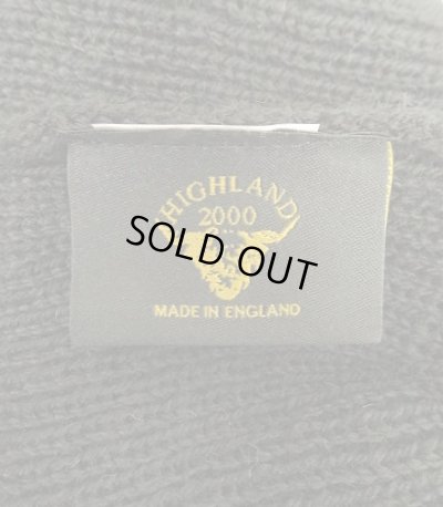 画像2: HIGHLAND 2000 ウール ワッチキャップ ブラック イングランド製 (NEW) 