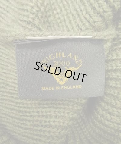 画像2: HIGHLAND 2000 ウール ワッチキャップ オリーブ イングランド製 (NEW) 