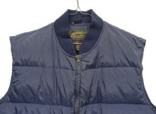 他の写真1: 90'S EDDIE BAUER 黒タグ グースダウン ダウンベスト ネイビー (VINTAGE)