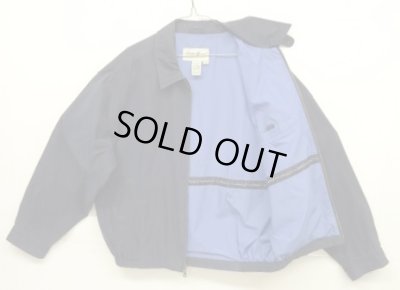 画像4: 90'S EDDIE BAUER 白タグ ピーチスキン チンスト付き ドリズラージャケット ネイビー (VINTAGE)