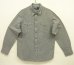 画像1: 90'S RALPH LAUREN "WESTERN" ポプリン 長袖 ウエスタンシャツ ブラック/ホワイト ギンガムチェック (VINTAGE) (1)