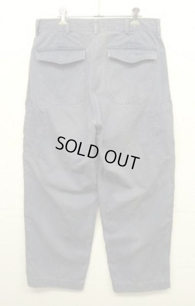 画像3: 90'S RALPH LAUREN コットンピケ ユーティリティパンツ ブルー (VINTAGE)