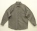画像1: 90'S RALPH LAUREN "LOWELL SPORT" ヘリンボーン 長袖 シャツ チャコールグレー (VINTAGE) (1)