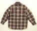 画像1: 90'S RALPH LAUREN "WOODSMAN WORKSHIRT" コットン 長袖 ワークシャツ チェック柄 (VINTAGE) (1)