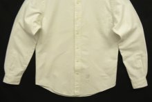 他の写真2: 90'S RALPH LAUREN "BLEECKER CLUB" ラウンドカラー 長袖 オックスフォードシャツ ホワイト (VINTAGE)