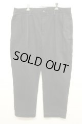 90'S RALPH LAUREN "ETHAN PANT" ツープリーツ チノパンツ ブラック (VINTAGE)