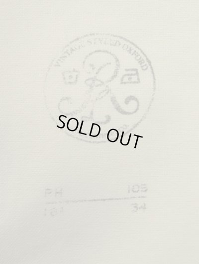 画像3: 90'S RALPH LAUREN "BLEECKER CLUB" ラウンドカラー 長袖 オックスフォードシャツ ホワイト (VINTAGE)