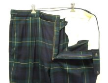 他の写真1: 90'S RALPH LAUREN ツープリーツ ウール セレモニーパンツ チェック柄 USA製 (VINTAGE)
