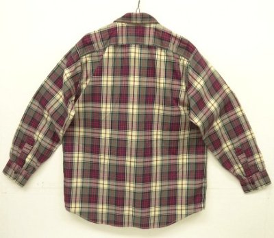 画像3: 90'S RALPH LAUREN "WOODSMAN WORKSHIRT" コットン 長袖 ワークシャツ チェック柄 (VINTAGE)