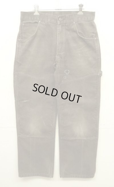 画像1: TOUGH DUCK ダブルニー ダック ペインターパンツ フェードブラウン (VINTAGE)