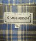 画像2: 80'S VAN HEUSEN コットン100% 長袖 フランネルシャツ チェック柄 (VINTAGE) (2)
