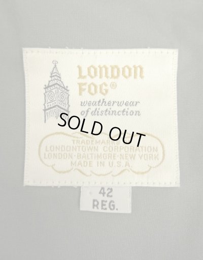 画像2: 70'S LONDON FOG ドリズラージャケット IDEALジップ ダークグレー USA製 (VINTAGE)