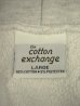 画像2: 90'S THE COTTON EXCHANGE ヘビーウエイト プルオーバー スウェットパーカー ヘザーグレー USA製 (VINTAGE) (2)