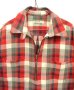 画像3: 00'S EDDIE BAUER チンスト付き ハーフジップ 長袖 フランネルシャツ チェック柄 (VINTAGE) (3)
