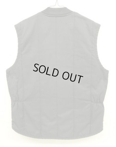 画像5: 90'S RED KAP キルティングベスト チャコール メキシコ製 (VINTAGE)