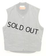 90'S RED KAP キルティングベスト チャコール メキシコ製 (VINTAGE)