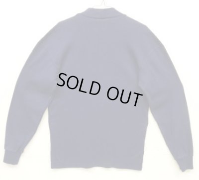 画像4: 90'S MAJESTIC "NEWYORK YANKEES" モックネック 長袖 Tシャツ ネイビー USA製 (VINTAGE)