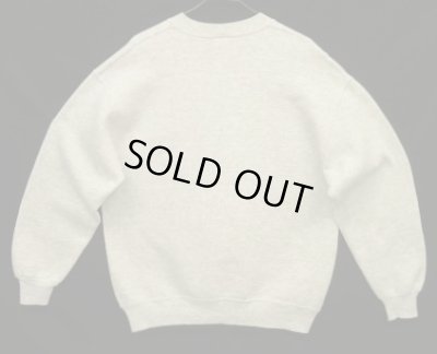 画像5: 90'S RUSSELL ATHLETIC 前Vガゼット付き クルーネック スウェットシャツ ヘザーグレー USA製 (VINTAGE)