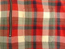 他の写真2: 00'S EDDIE BAUER チンスト付き ハーフジップ 長袖 フランネルシャツ チェック柄 (VINTAGE)