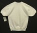 画像5: 90'S RUSSELL ATHLETIC 前Vガゼット付き クルーネック 半袖 スウェットシャツ ホワイト USA製 (DEADSTOCK) (5)
