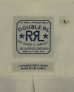 画像2: RRL 耳付きオックスフォード マチ付き 三点留めボタンダウンシャツ ホワイト (USED) (2)