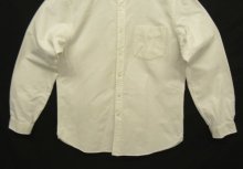 他の写真3: RRL 耳付きオックスフォード マチ付き 三点留めボタンダウンシャツ ホワイト (USED)