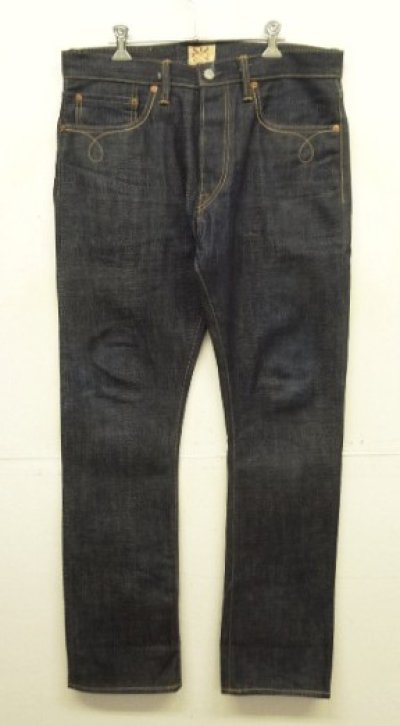 画像1: RRL "JAPAN WOVEN SELVEDGE DENIM" 赤耳付き 日本製デニム インディゴ USA製 (USED)