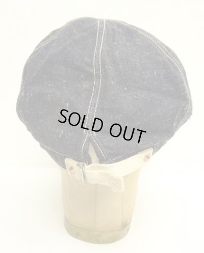 画像4: RRL 耳付きデニム ワークキャップ インディゴ (DEADSTOCK)