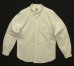 画像1: RRL 耳付きオックスフォード マチ付き 三点留めボタンダウンシャツ ホワイト (USED) (1)