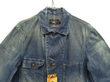 他の写真1: RRL ”LEWIS" ヴィンテージ＆リペア加工 月桂樹ボタン デニム カバーオール インディゴ USA製 (DEADSTOCK)