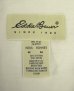 画像2: 90'S EDDIE BAUER 白タグ コットン 長袖 バンドカラーシャツ ホワイト USA製 (VINTAGE) (2)