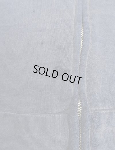 画像6: 90'S CHEETAH フルジップ スウェットパーカー フェードネイビー アルミジップ USA製 (VINTAGE)