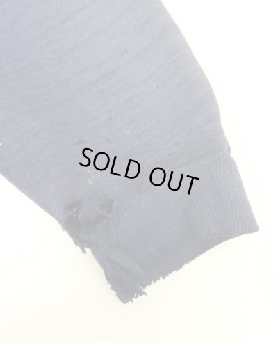 画像5: 90'S CHEETAH フルジップ スウェットパーカー フェードネイビー アルミジップ USA製 (VINTAGE)