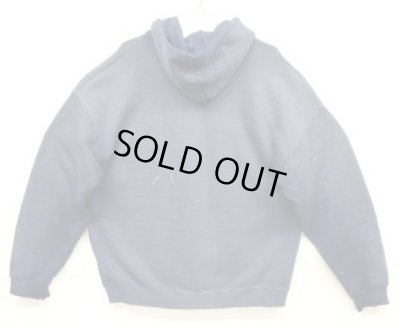 画像4: 90'S CHEETAH フルジップ スウェットパーカー フェードネイビー アルミジップ USA製 (VINTAGE)