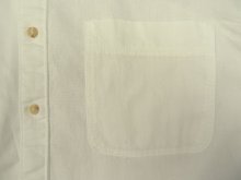 他の写真2: 90'S EDDIE BAUER 白タグ コットン 長袖 バンドカラーシャツ ホワイト USA製 (VINTAGE)