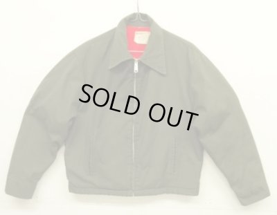 画像1: 70'S BIG MAC 裏地ボア付き ワークジャケット TALONアルミジップ オリーブ (VINTAGE)