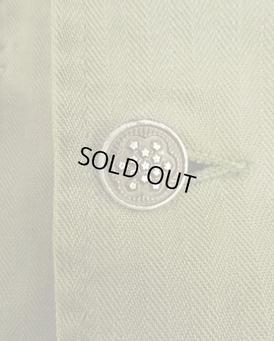 画像4: 40'S アメリカ軍 US ARMY "M-43" HBT 13STARボタン ジャケット 40R (VINTAGE)