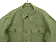 他の写真1: 50'S アメリカ軍 US ARMY "1st MODEL" OG107 コットンサテン ユーティリティシャツ (VINTAGE)