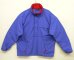 画像1: 90'S PATAGONIA 旧ロゴ ハーフジップ ナイロンアノラック ブルー (VINTAGE) (1)