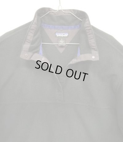 画像3: 90'S PATAGONIA "MICRO D-LUXE PULLOVER" マイクロフリース スナップT ブラック USA製 (VINTAGE)