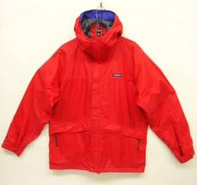 画像1: 00'S PATAGONIA "TORRENTSHELL" ナイロン ジャケット レッド (VINTAGE)