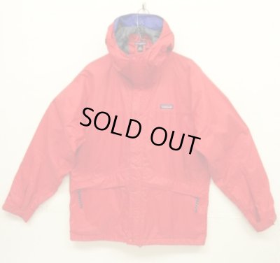 画像1: 00'S PATAGONIA "TORRENTSHELL" ナイロン ジャケット レッド (VINTAGE)