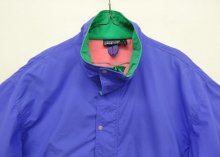 他の写真1: 90'S PATAGONIA 旧ロゴ ハーフジップ ナイロンアノラック ブルー USA製 (VINTAGE)